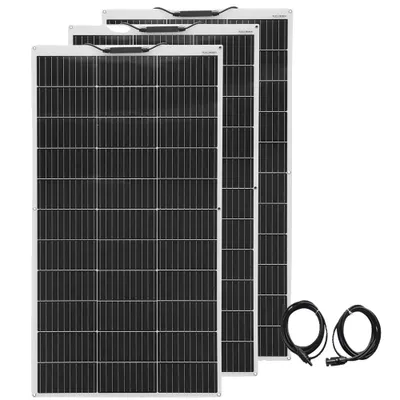 Obrázok produktu pre Súprava solárnych panelov, 240W flexibilný modul, vysoká účinnosť, široký teplotný rozsah, 360W súprava solárnych panelov