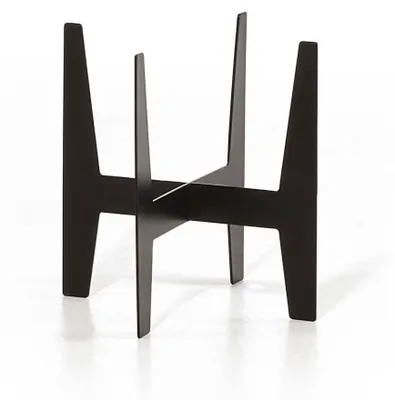Immagine prodotto di Ecopots Stilts 20 per vaso da fiori - L 22 cm x H 22 cm - Nero - Interno ed esterno