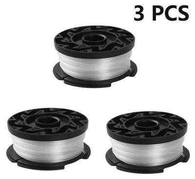 Produktbild von 3/4/6 Stück austauschbare Spulen passend für BLACK+DECKER AF-100 Trimmerfadenspulen