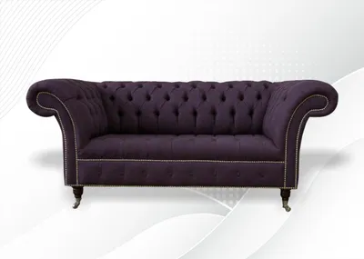 Produktbild von Zweisitzer Ledersofa Wohnzimmer Designer Couchen Polster Sofa Sofas 2 Sitzer