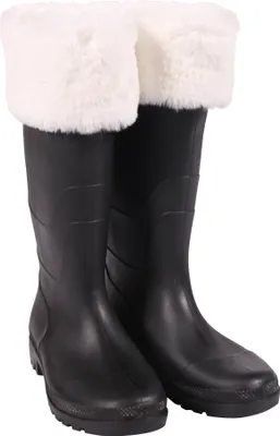 Produktbild von T2413-45 schwarz Damen Herren Weihnachtsmannstiefel Gr.45