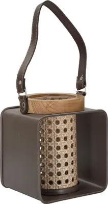 Produktbild von Mauro Ferretti Laterne 16x13x20 cm braun