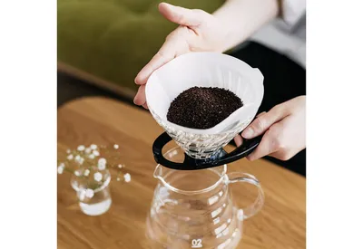 Produktbild von HARIO Kaffeefilter "V60" Gr. 02 transparent