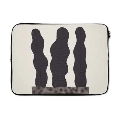 Produktbild von MuchoWow® Laptop Hülle 13 Zoll Vase - Pflanzen - Blumen - Pastell Laptoptasche - Laptophülle - Sleeve - Rundumschutz