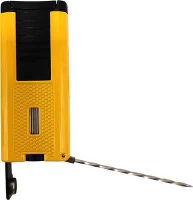 Produktbild von Myon Feuerzeug 3er-Jet Ceyreste Gelb, nachfüllbar, mit Pin und Piercer