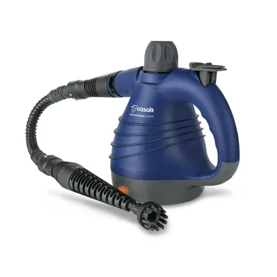 Obrázek produktu pro Casals C26001000, Přenosný parní čistič, Černá, Modrá, Otočné, Teleskopický, 1050 W, 3 bar