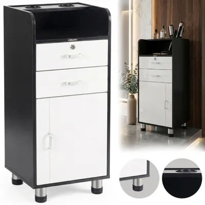Produktbild von Kosmetik- und Friseurassistent für den Salon, Universalschrank, Rollwagen, Rolltisch mit Schublade