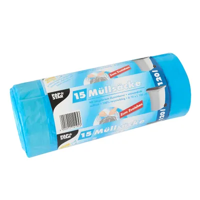 Obrázok produktu pre Papstar Müllsäcke 120 l blau 25my