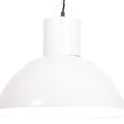 Zdjęcie produktu dla Lampa wisząca, 25 W, biała, okrągła, 48 cm, E27
