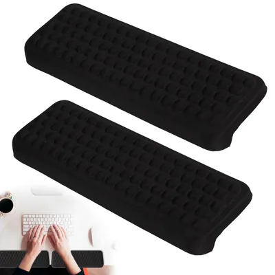 Produktbild von Set mit 2 ergonomischen Handgelenkstützen für den Einsatz am Schreibtisch