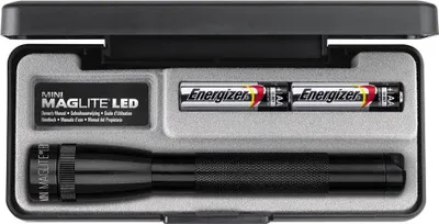 Obrázek produktu pro Maglite svítilna Mini-Maglite LED 2AA, černá 17 cm, včetně 2 baterií
