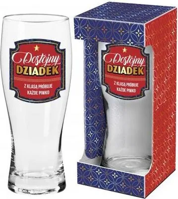 Obrázok produktu pre pivný pohár 500ml Dôstojný dedko