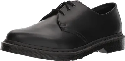 Zdjęcie produktu dla Dr Martens 1461 Mono Smooth 3 Eyelet Lace Up Leather Shoes All Black - undefined / All Black