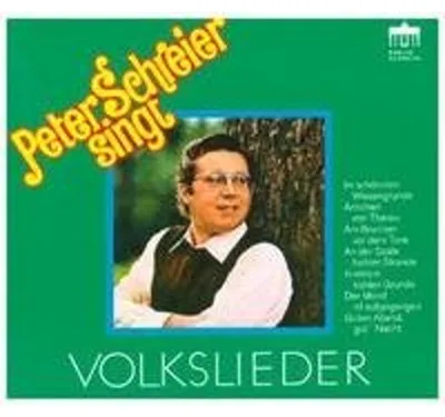 Productafbeelding van Peter Schreier zingt volksliederen