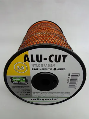 Mähfaden 3,0 mm, 240 m, rund, Nylon, orange