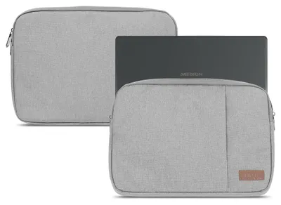 Produktbild von Notebook Sleeve Tasche Medion Akoya E3222 E3223 Hülle Laptop Schutzhülle CaseFarbe:Grau