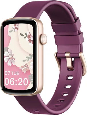 Produktbild von Elegante Damen Smartwatch Fitness Tracker mit 24 Sportmodi, Herzfrequenz & SpO2, Schlafmonitor, Benachrichtigungen, IP68 Wasserdicht