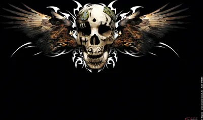 Produktbild von Wingskull - Mousepad - Mousepad