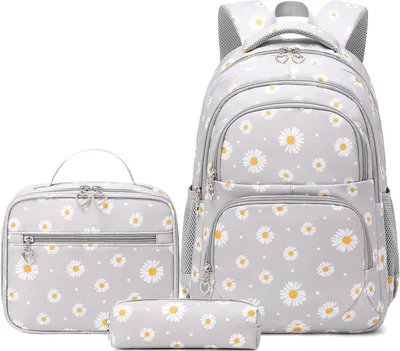 Produktbild von Schulrucksack Mädchen Teenager Damen Schultasche Rucksack Set