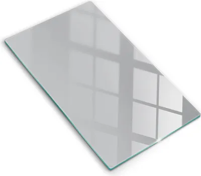 Produktbild von Abdeckung Glas - Küchenabdeckung - 30x52 cm - Abdeckplatte - Graue Farbe