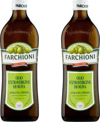 Produktbild von Farchioni Natives Olivenöl Extra (1 l) - Packung mit 2