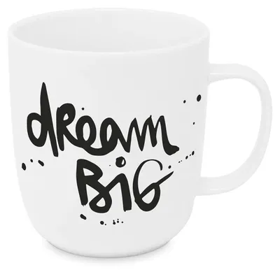 Produktbild von PPD Dream Big Mug 2.0 D@H, Tasse, Teetasse, Kaffetasse, Kaffee Becher, 400 ml, 551341