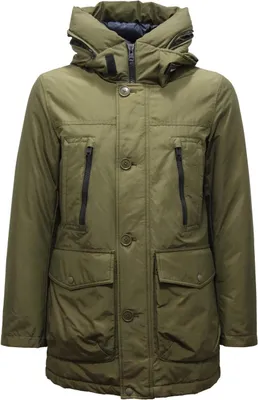 Produktbild von L5484 Piumino Uomo Woolrich Ramar Arctic Parka Mann Jacke Grün