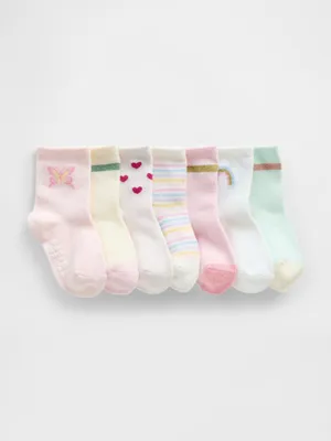 Obrázek produktu pro Dětské ponožky GAP, 7 párů, velikost 4–5 let