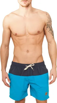 Produktbild von Urban Classics Badehose für Männer Shorts Thaczed Blau XXL