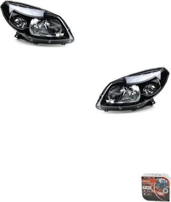 Zdjęcie produktu dla Reflektory + żarówki Osram Night Breaker Laser, pasujące do Dacia Sandero, zestaw (lewy i prawy), numery części: 260602914R, 8200526423, 260104793R, 8200526422.
Johns