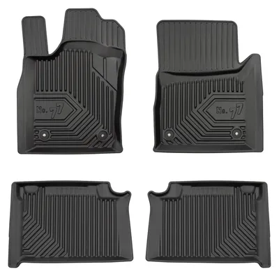 Zdjęcie produktu dla Dywaniki gumowe do Jeep Grand Cherokee IV 2016-2021 (SUV) – 4 szt., czarne, dopasowane
