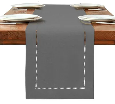Produktbild von Leinenlook Tischläufer 180 x 32 cm in Grau