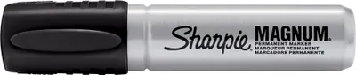 Obrázok produktu pre Sharpie Permanentmarker Metallschaft L Keilspitze schw. 12ST