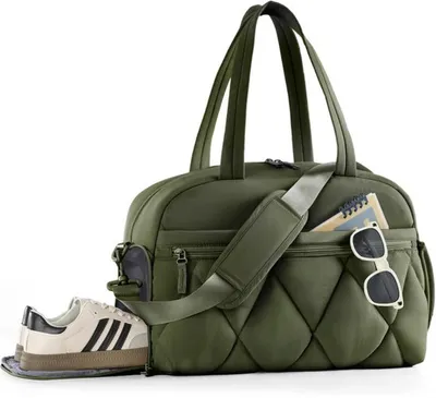 Produktbild von Unyqoos Stylische und leichte Damen-Reisetasche® mit separatem Schuhfach und wasserdichter Innentasche