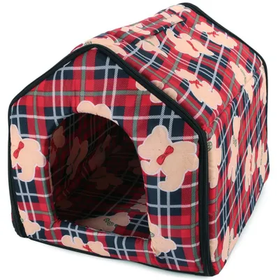 Zdjęcie produktu dla buda domek legowisko dla psa kota budka kojec 32 x 30 x 34cm