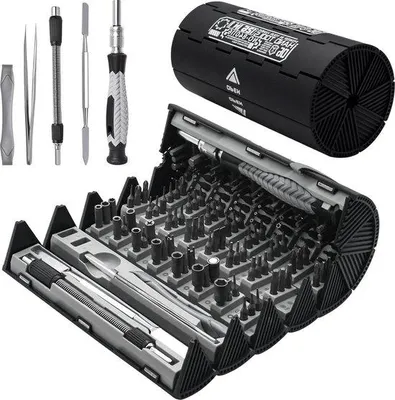 Produktbild von Magnetisch 126in1 Minireparatur-Set schwarz