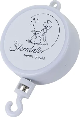 Produktbild von Sterntaler - Spielwerk weiß für Mobile "Brahms Wiegenlied"