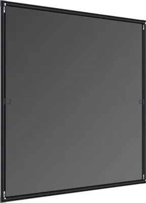 Produktbild von Windhager Fliegenschutz-Fenster Cool 100 x 120 cm schwarz/anthrazit kürzbar