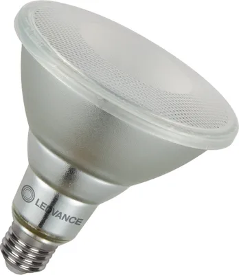 A studio shot of an LED light bulb.