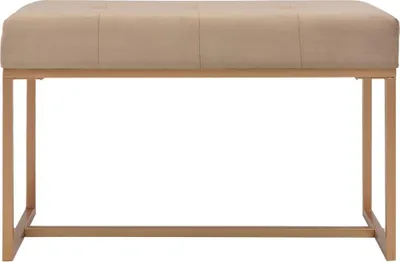 Obrázok produktu pre lavica vidaXL 80 cm béžový zamat