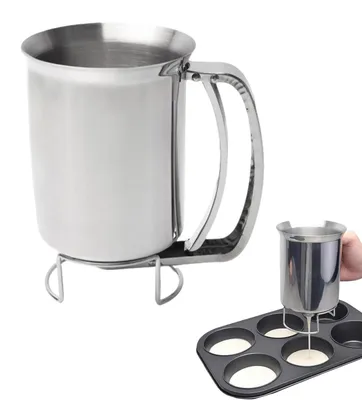 Produktbild von Edelstahl-Teigspender für Pfannkuchen und Cupcakes