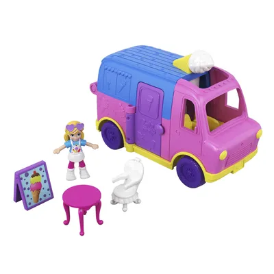 Produktbild von Polly Pocket Pollyville Eiswagen