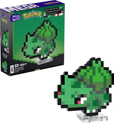 Produktbild von MEGA Pokémon Bisasam Pixel Art