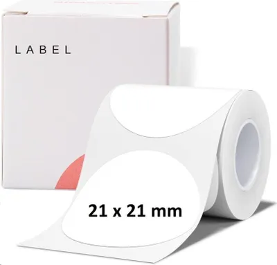 Immagine prodotto di Etichette Niimbot R 21x21mm 300ks RoundB per B21