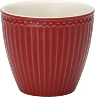 Produktbild von Greengate Alice Latte Cup red 0,3 l