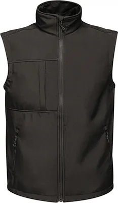 Immagine prodotto di Regatta TRA848 | Uomo Octagon II Printable Softshell Bodywarmer - Colore: Nero/Nero - Taglia: 5XL