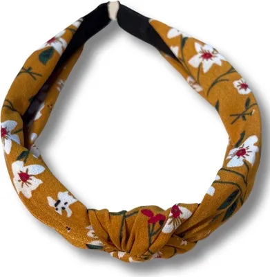 Produktbild von Modisches ST-23696 Stirnband Gelb/Blumen KP23696