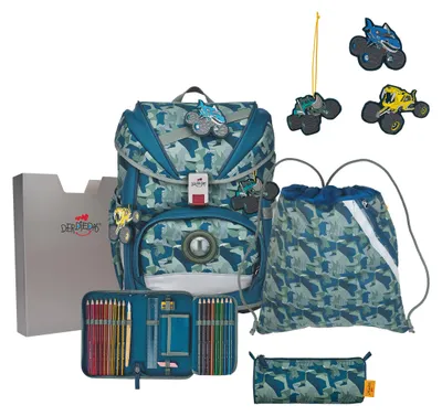 Produktbild von DerDieDas DerDieDas ErgoFlex - Schulranzen Set 5tlg. 800g