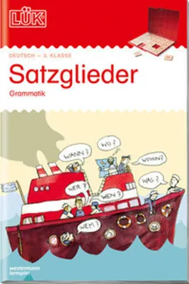 Zdjęcie produktu dla LÜK: 3./4. Klasse - Deutsch Satzglieder (LÜK-Übungshefte: Deutsch)