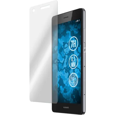 Produktbild von 6er-Pack PhoneNatic Displayschutzfolien Fiber-Glas klar  kompatibel mit Huawei P8 Lite 2015 (1.Gen.)